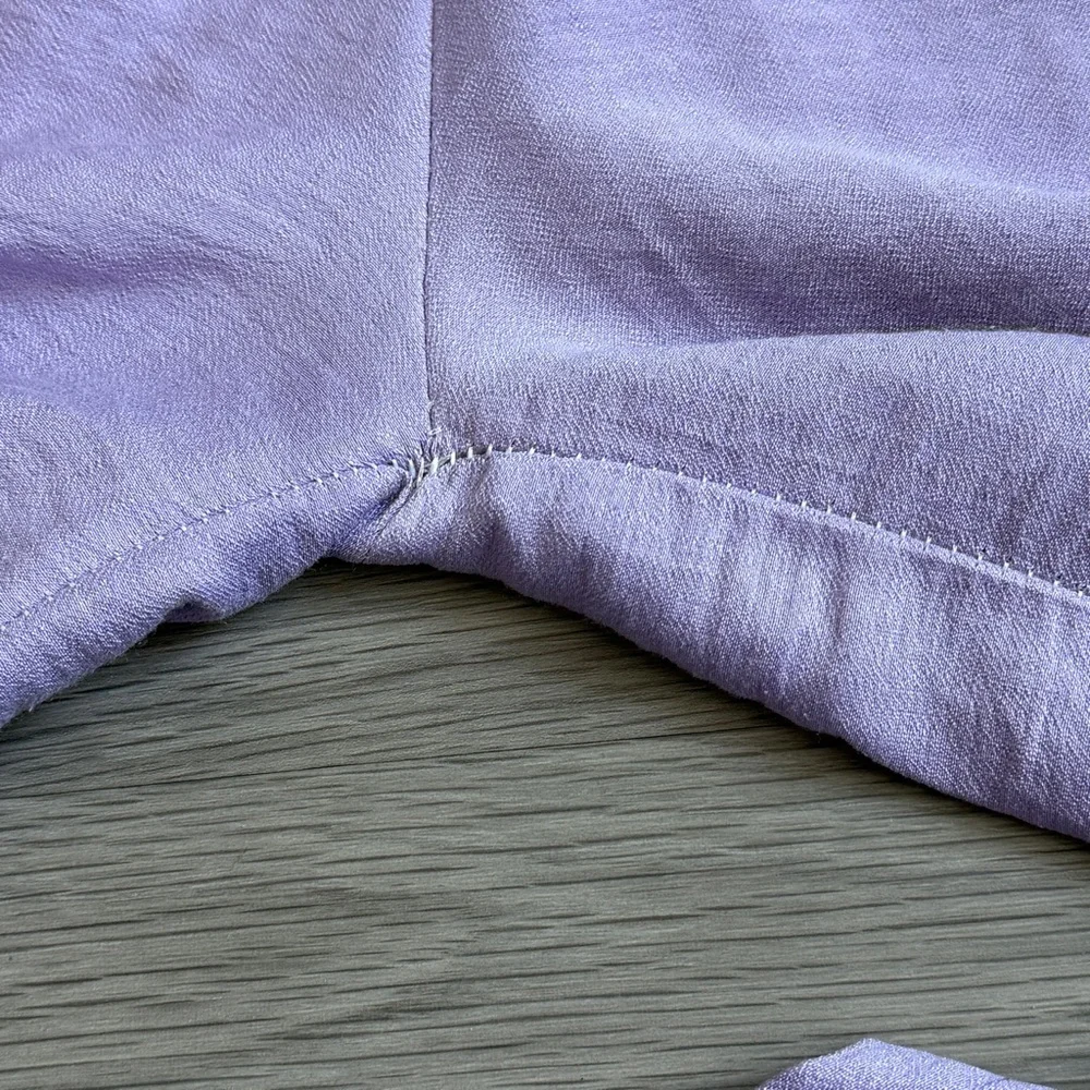 Coastal Bloom Lavender Wide-Leg Pants - Picture 6 of 8